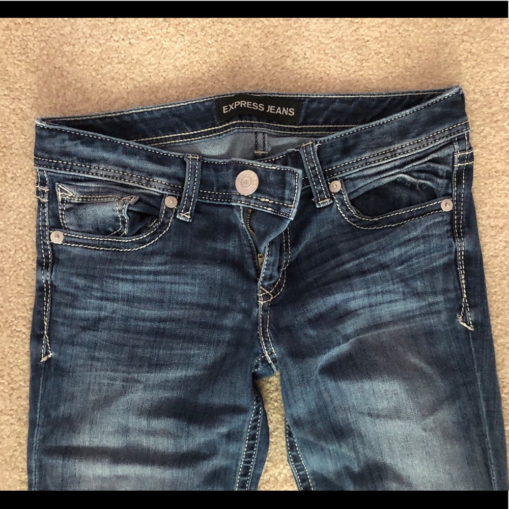SOLD Express Straight Leg Jeans